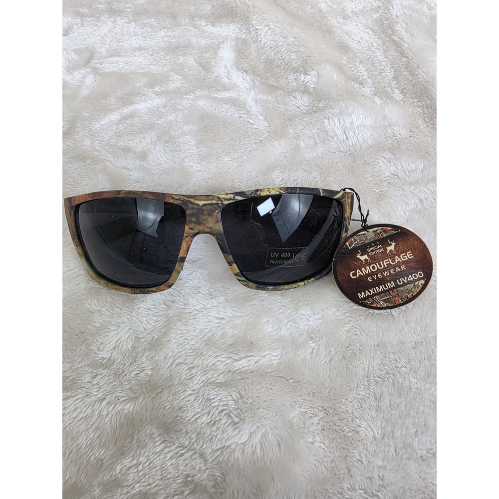 Mens Camo Camouflage Sunglasses Maximum UV400 Protection Special Edition Eyewear
